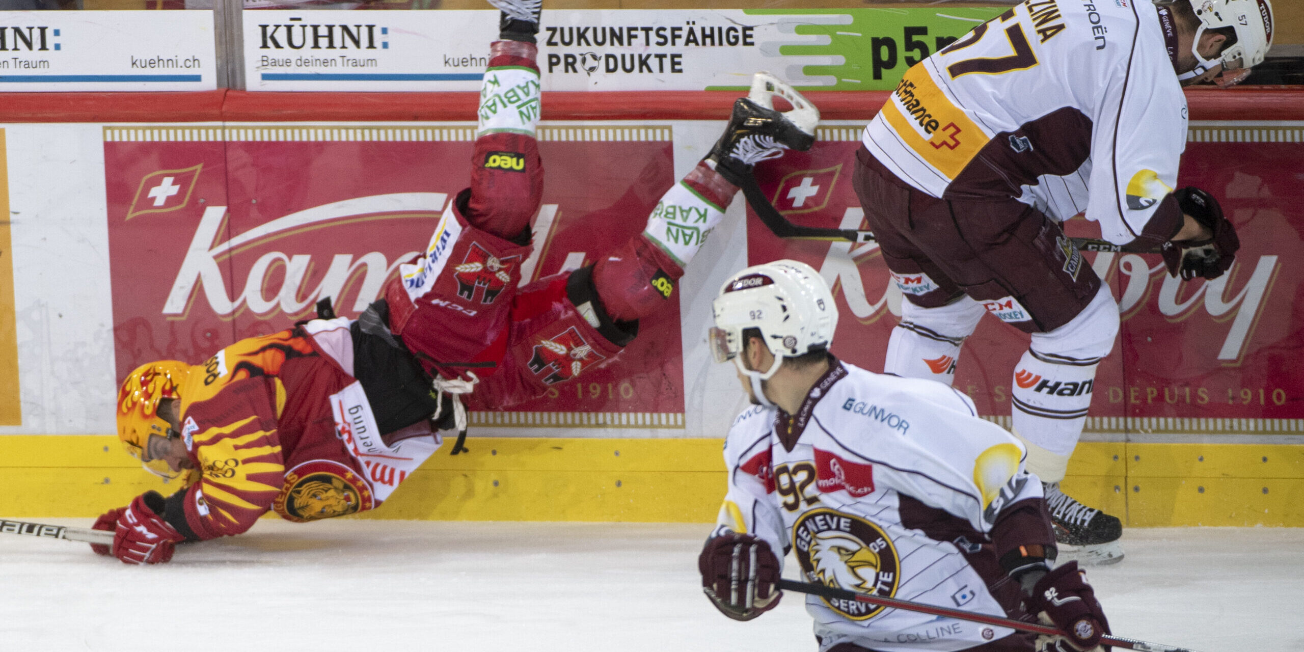 EISHOCKEY, NATIONAL LEAGUE, MEISTERSCHAFT, QUALIFIKATION, SAISON 2018/19, SCL TIGERS, GENEVE SERVETTE HC, GENF SERVETTE HC,