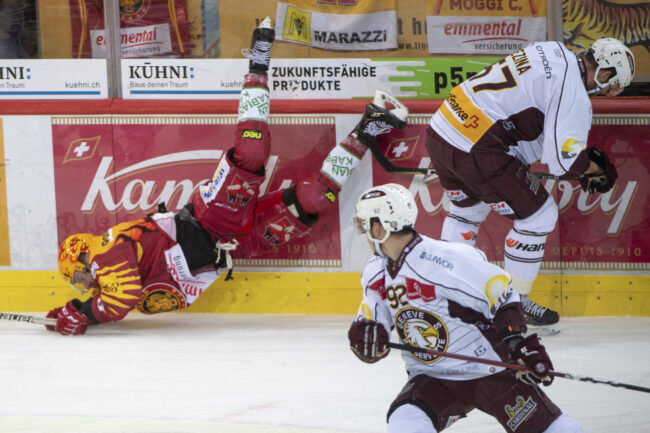 EISHOCKEY, NATIONAL LEAGUE, MEISTERSCHAFT, QUALIFIKATION, SAISON 2018/19, SCL TIGERS, GENEVE SERVETTE HC, GENF SERVETTE HC,